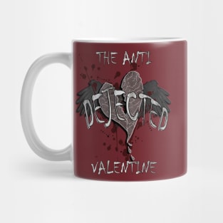 Funny Anti-Valentine Graphic Design Fun Sarcastic Valentine's Day Gifts Mug